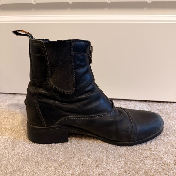 Ariat Women’s Leather Heritage Zip Paddock Boot - Picture 5 of 8